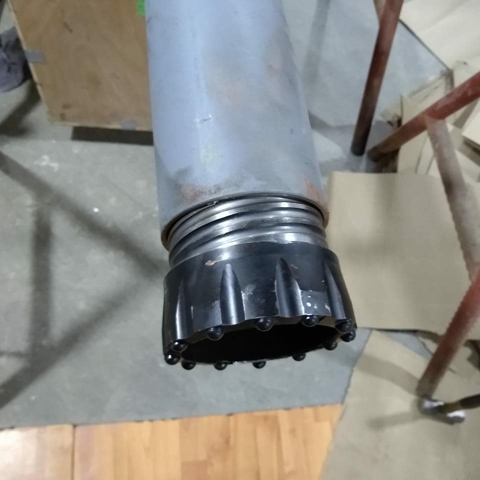 mgmining's tweet photo. Seguimos entregando accesorios, ahora hemos enviado sistema de entubado simultáneo para anclajes en taludes complejos en Amaga- Colombia. #anclajes #micropilotes #mgmining #mincon https://t.co/XwybY5pV0q