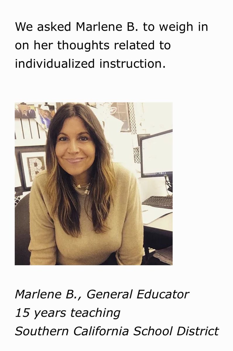 marlenebeisel's tweet image. Inclusion is a right, not a privilege for a select few~ Honored to be a featured teacher on the University of San Diego’s website module- Teacher Leaders for Inclusion #inclusion #Teachers #teachertwitter #teacherleaders #octeacher #education #teachersofinstagram #individualized