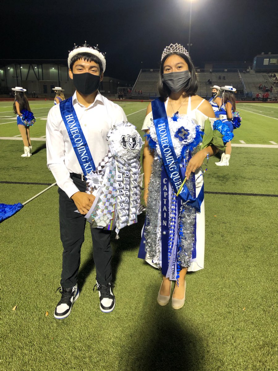 Congrats to @guy_that_lifts and <a href="/isabellaraquelc/">Isabella</a> for being crowned Homecoming King and Queen! Representing <a href="/TennisLehman/">Lehman Lobo Tennis</a> proudly!!