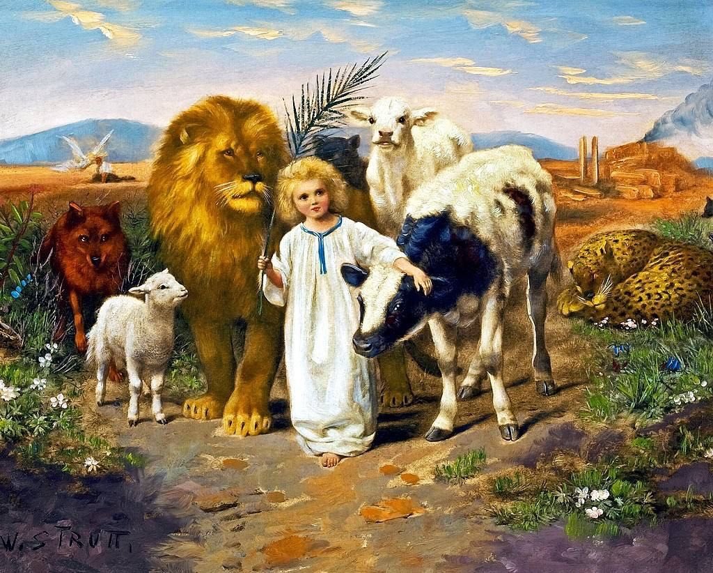 PastorWayTay's tweet photo. What will Jesus’ 1000 year Kingdom be like? “The wolf, the lamb, the leopard, and the lion will dwell together; led by a Child.” #Revelation20 on #WayneTaylor #Facebooklive Sunday8am https://t.co/bBTpv1vQUL