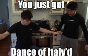 bandtrashallie's tweet photo. posting this while the dance of italy is still legal #UnusAnnusisoverparty #UnusAnnus #eattheclock #wewerehere https://t.co/RC2BugGthS