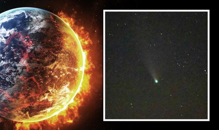 MeltHell's tweet photo. End of the world: Comet sighting dubbed 'omen' of impending disaster  | Science | News | https://t.co/Lf37JYET2I https://t.co/rgM9BYbX0I  via - #Science #News procured by #HNG - https://t.co/DXnT37eGMR @GoogleNews #Luton https://t.co/9vrXUdAn3q