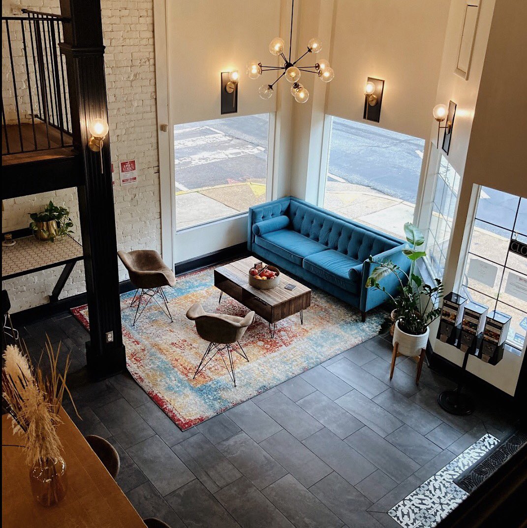 Together cafe is a fantastic little coffee shop with great drinks and friendly staff! Go support them as all their proceeds go to survivors of human trafficking [801 S Orchard Knob Ave]