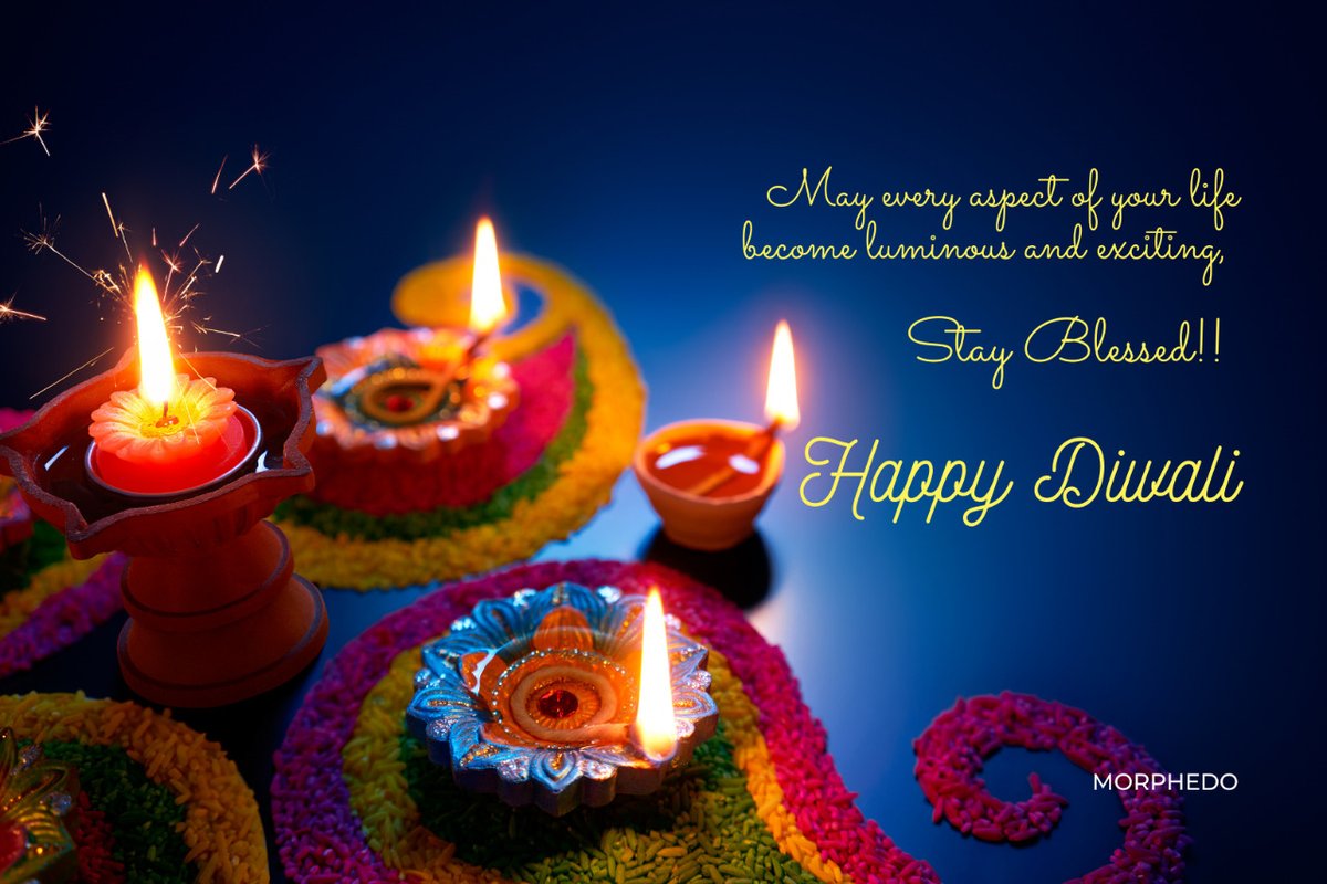 MorphedoIndia's tweet photo. May every aspect of your life become luminous and exciting.
#HappyDiwali https://t.co/8SUmFXG0PE