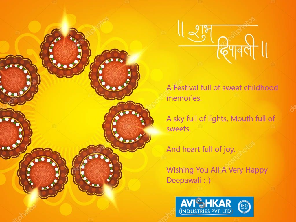 AvishkarInd's tweet photo. Staff &amp; Management of Avishkar Industries wishes all it Clients, Friends, Family Members &amp; all Near &amp; Dear a Happy and Prosperous Deepawali 😊

#deepavali2020 https://t.co/NaI1ywg87E