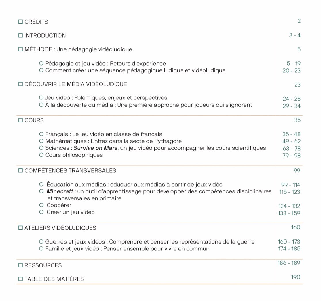 PhilRoederer's tweet image. Pour celles et ceux qui questionnent les liens entre jeux et apprentissages 🎮🕹💻
190 pages d’analyse, de propositions pédagogiques, de retours d’expérience
Une ressource riche de nos cousins wallons de #ForJ @digitalwallonia via @sophiaefrance 
educajeux.be/assets/downloa…