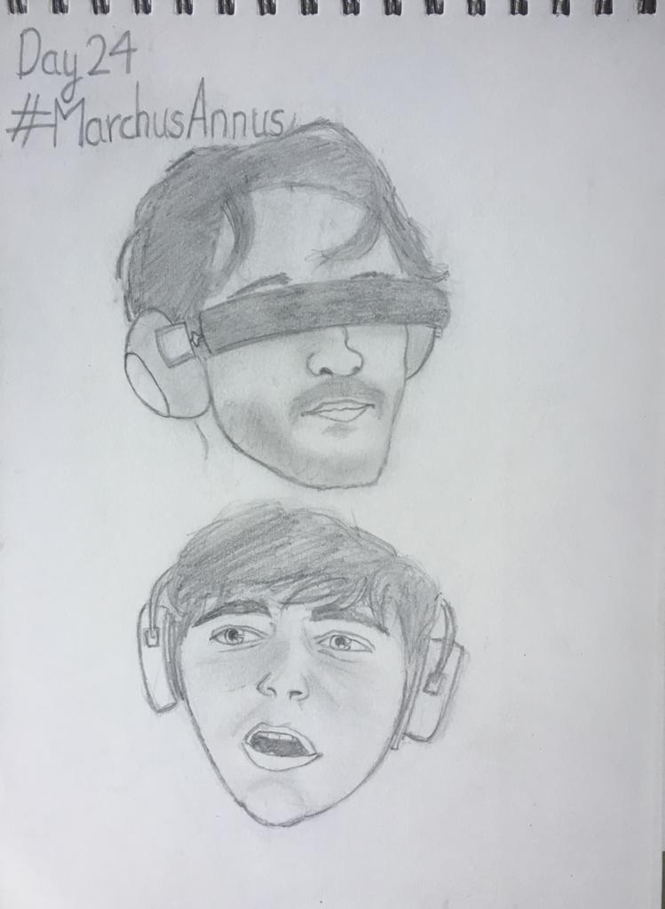 Krupa23495832's tweet photo. Some more drawing of #Marchusannus Hope u like it.
#UnusAnnusisoverparty #UnusAnnusFanart #WeWereHere https://t.co/CUgGsXEVP2