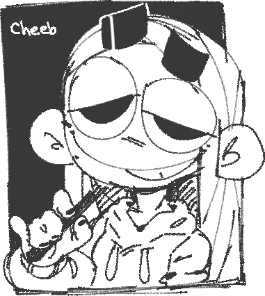 cheeb says hi from the void 