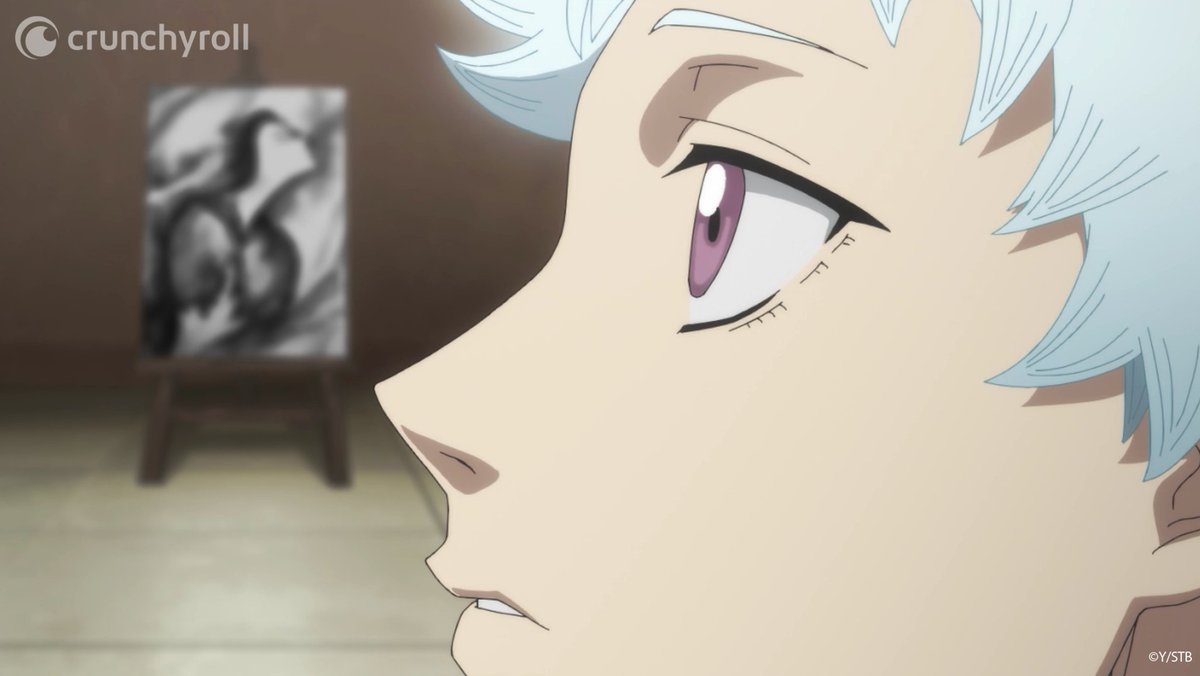 BlackClover_EN's tweet photo. I wonder who that could be, la. 🎨🖌 #BC151 https://t.co/J7HLpY7RBh