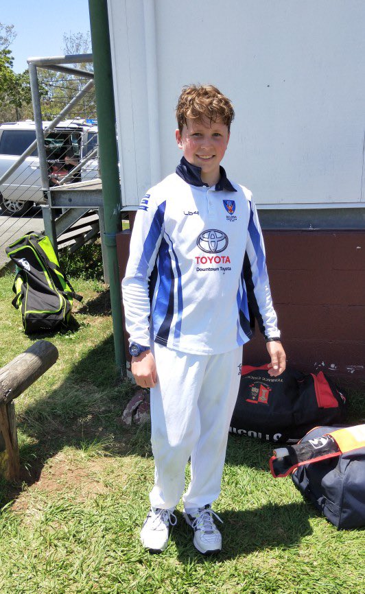 BulimbaCricket's tweet photo. Great fighting knock by Conor Reilly 52no in the second dig. Well done! 👏👏 https://t.co/PrFMqnLlGQ