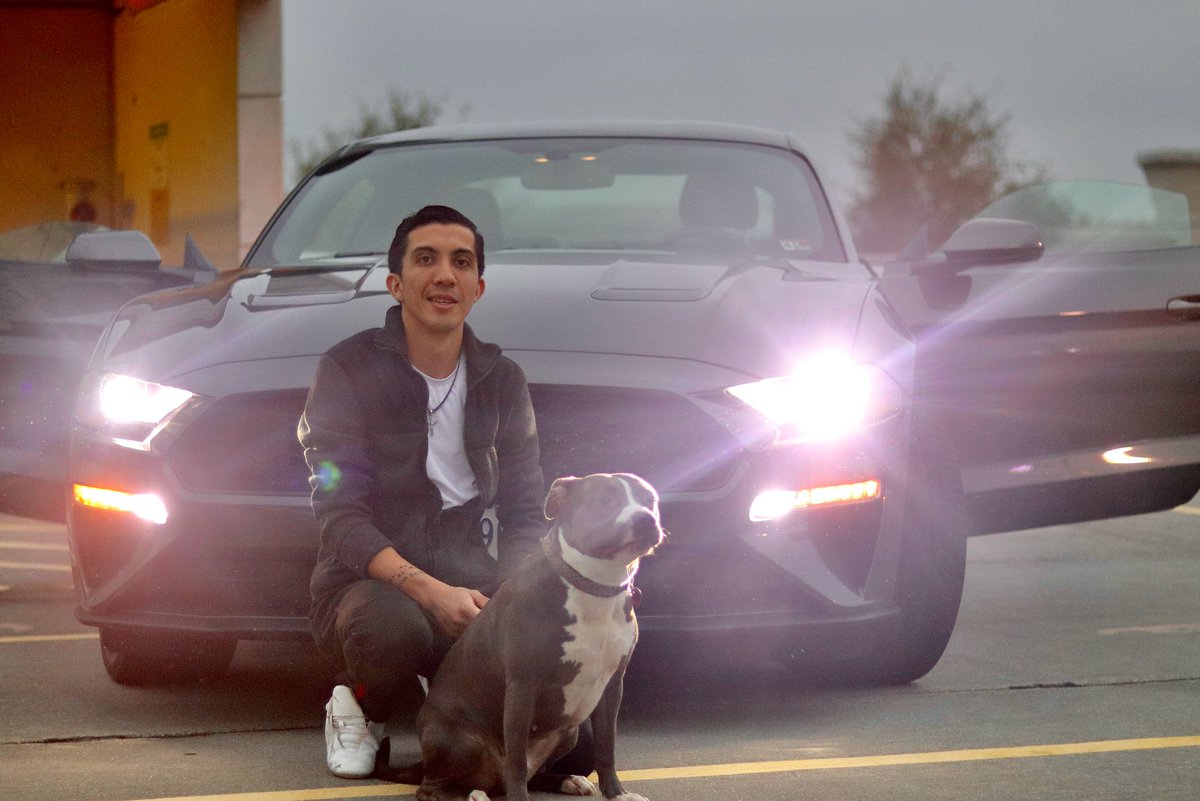 "Me and my ride pics"
"Me and my dog pics"
Photos by Samantha Charnock