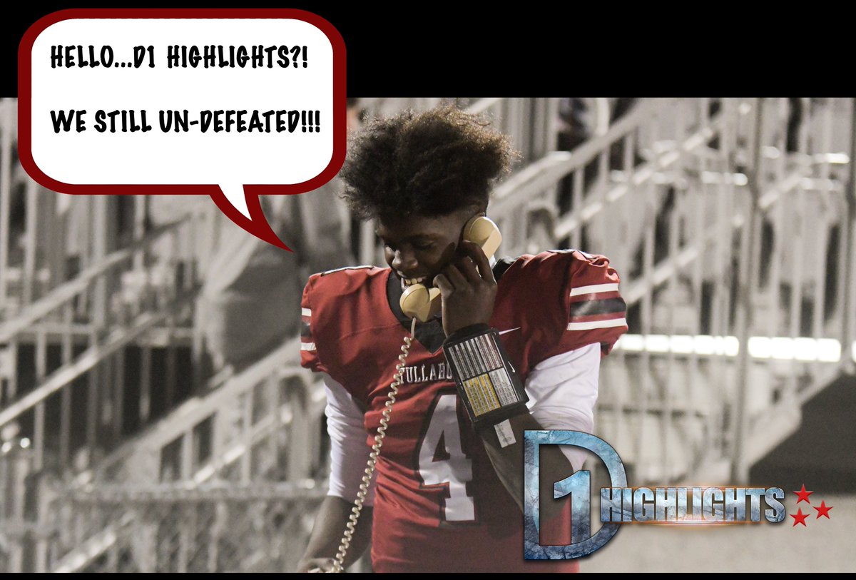 d1highlights's tweet photo. @Ryan_scott4 tells us they are still un-defeated!!! 🤣 Rnd 2 win for @Ttown_FB 35-7 over Marshall Co. Good game fellas! #tennesseehighschoolfootball @tssaafootball https://t.co/cmFlVrZTcX