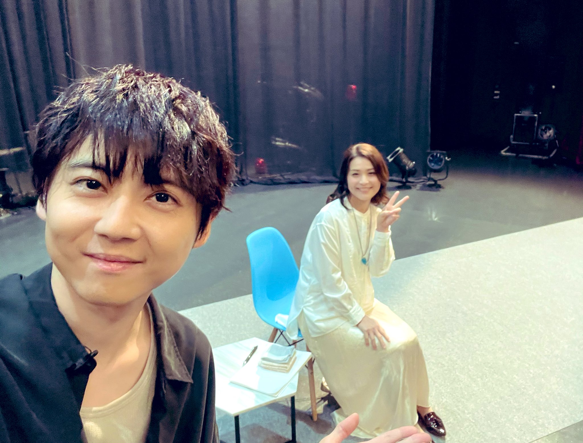 梶裕貴 Yuki Kaji 朗読劇 世界が記憶であふれる前に 場当たり 終了 いよいよ 初めて形になります 本日16時から おそめのソワレ ナノ役の甲斐田裕子さんと T Co 0wyxu27u1v Twitter