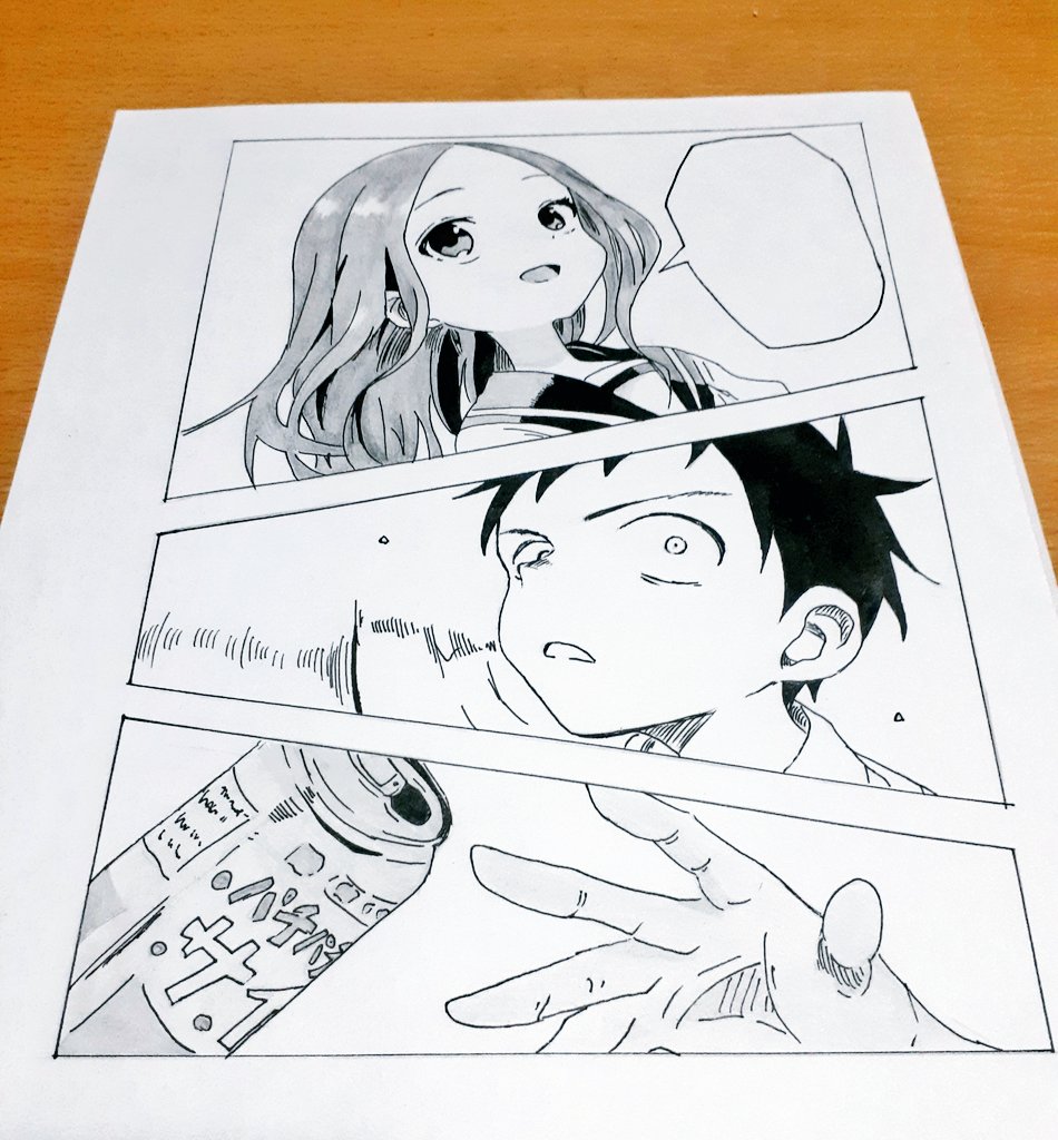 空き缶投げ勝負の時の高木さんと西片描いてみました!!

久しぶりに描いたので手が...疲れた笑笑*o_ _)oバタッ

たくさんの方に見ていただけると嬉しいです!((o(。>ω<。)o))

#からかい上手の高木さん
#模写
#絵描きさんと繫がりたい 