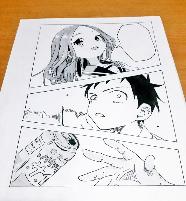 空き缶投げ勝負の時の高木さんと西片描いてみました!!

久しぶりに描いたので手が...疲れた笑笑*o_ _)oバタッ

たくさんの方に見ていただけると嬉しいです!((o(。>ω<。)o))

#からかい上手の高木さん
#模写
#絵描きさんと繫がりたい 