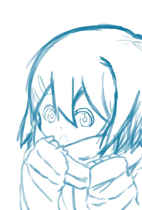 来たる生誕祭のために平沢唯ちゃんを描いてたらどんどんしまむらみたいになってきちゃったの図 