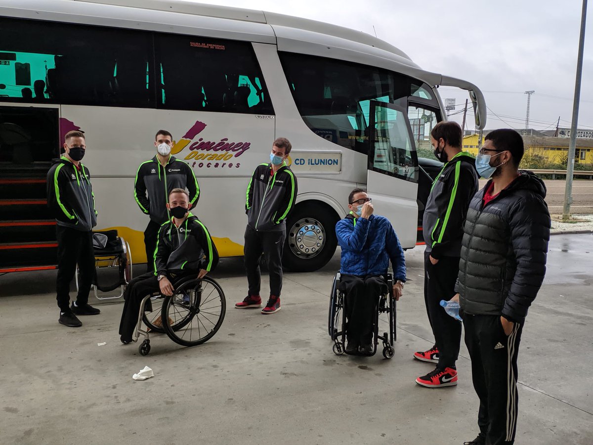 🛑 🏀 Parada técnica, descansamos un poco y seguimos destino Galicia 💪🏻 

#LigaBSR #VamosEquipo