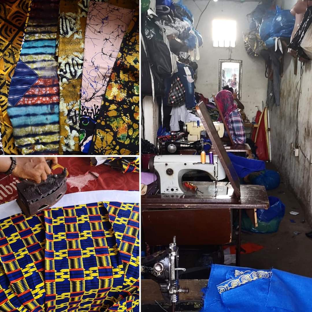 TransformSalone's tweet photo. We love to visit our local tailor for made to measure Afrikana outfits. There is such a wonderful array of materials and designs to choose from that it can sometimes take a while to choose! Itβs a great way to support local business πΈπ±
#transformsalone #salone #sierraleone https://t.co/yQUdbETDp4