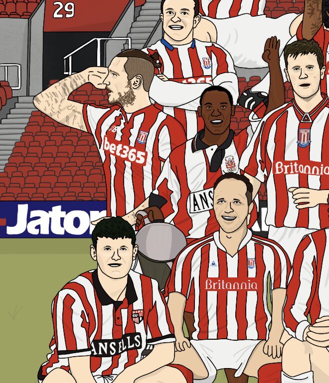 ...so whilst the final picture is filled with lots of memories we all share as Stokies, I know that every print I send out into the world has a little bit of my Dad in it (3/3)