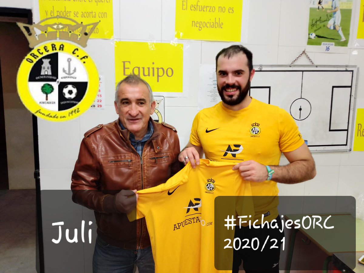 OrceraCF's tweet photo. #ORCSenior |
Llega Juli desde el futból castellanomanchego
#FichajesORC ⬇️
https://t.co/MdUx3jf9nh https://t.co/8X0q2J5zmc