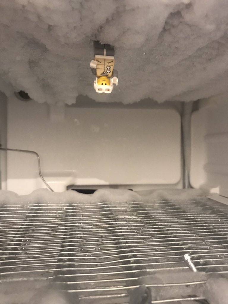 Apparently this is childish and not helping defrost the freezer <a href="/LEGO_Group/">LEGO</a>