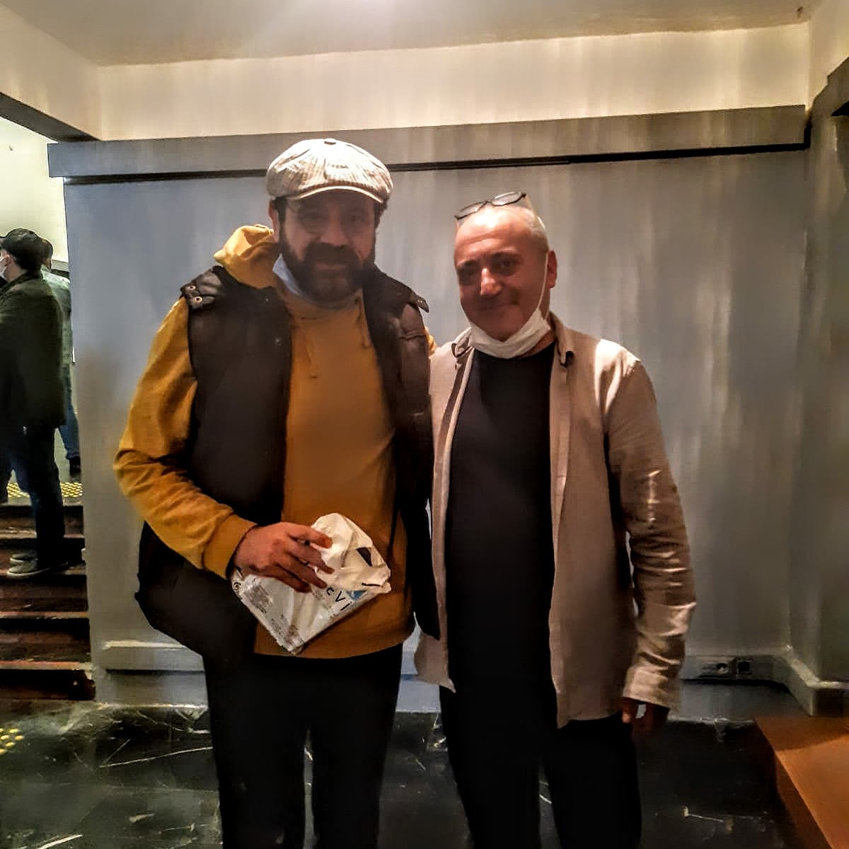 Berdardogan's tweet photo. "Bir Garip Orhan Veli", harika bir oyun, harika oyunculuk... teşekkürler @reha_ozcan https://t.co/t1IySMj5Wg