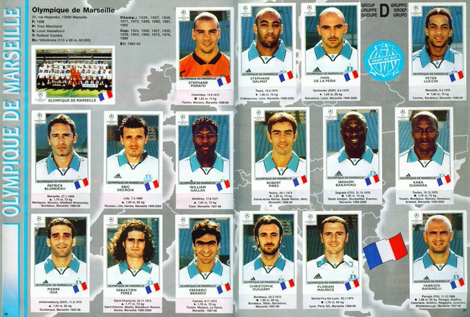 Marseille, 1999/2000 by <a href="/OldSchoolPanini/">Old School Panini</a>.