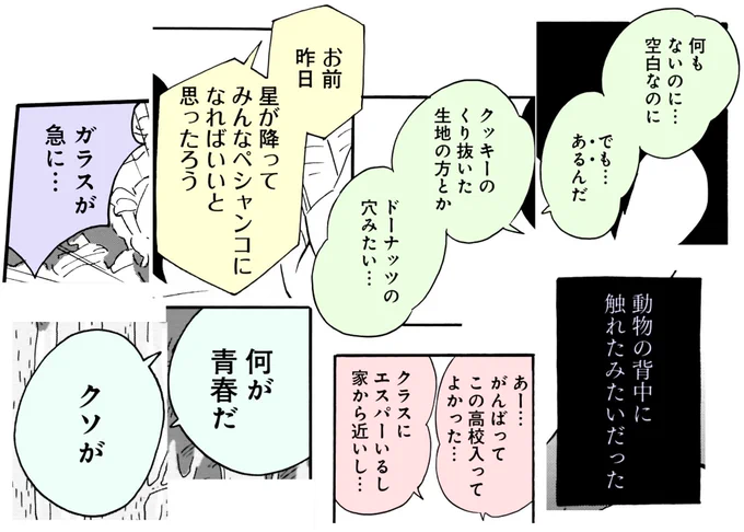 漫画「ブランクスペース」
現在第4話まで公開中です。

https://t.co/aCkQ6Wk272 