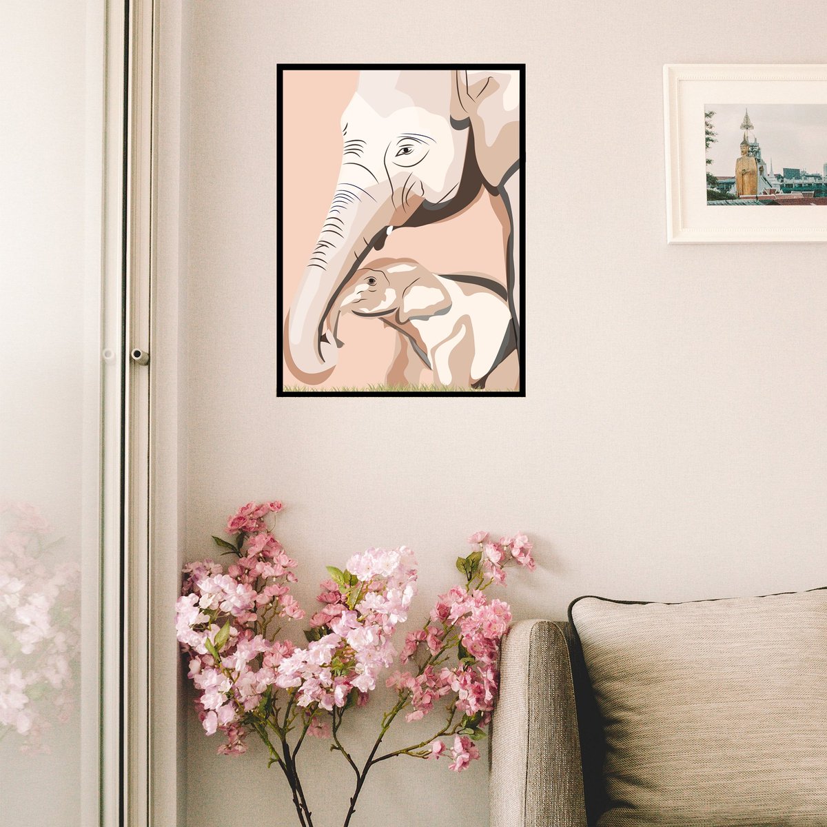 CPIllustration1's tweet photo. The Elephants Poster would look amazing in a cozy light living room.
What do you opinion?

Available to buy on Etsy.
15%off
Free delivery
Free Personalisation
#animals #elephants #poster #print #art #illustration #artistic #illustrator #etsy #etsyshop #etsysales #etsyprint #home https://t.co/VLfPROf4Eh