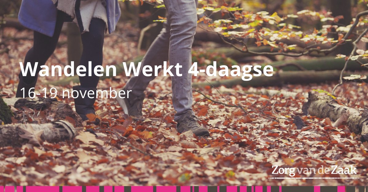 Maandag start de landelijke Week van de Werkstress. Samen maken we werkgevers en werknemers bewust van de invloed van wandelen tijdens onze Wandelen Werkt 4-daagse! Hier vind je dagelijks een podcast die je tijdens jouw wandelmoment kunt luisteren. Loop jij met ons mee? 🚶