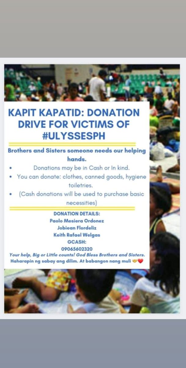 BuhayYfc's tweet photo. FROM YFC CANDELARIA FROM QUEZON PROVINCE. 

Ang magiging beneficiaries po nito ay kapwa namin Quezonian na binaha. 

Thank you so much!! Sa ganitong paraan ay malaking tulong na.😊 https://t.co/LtaL5FOEzm