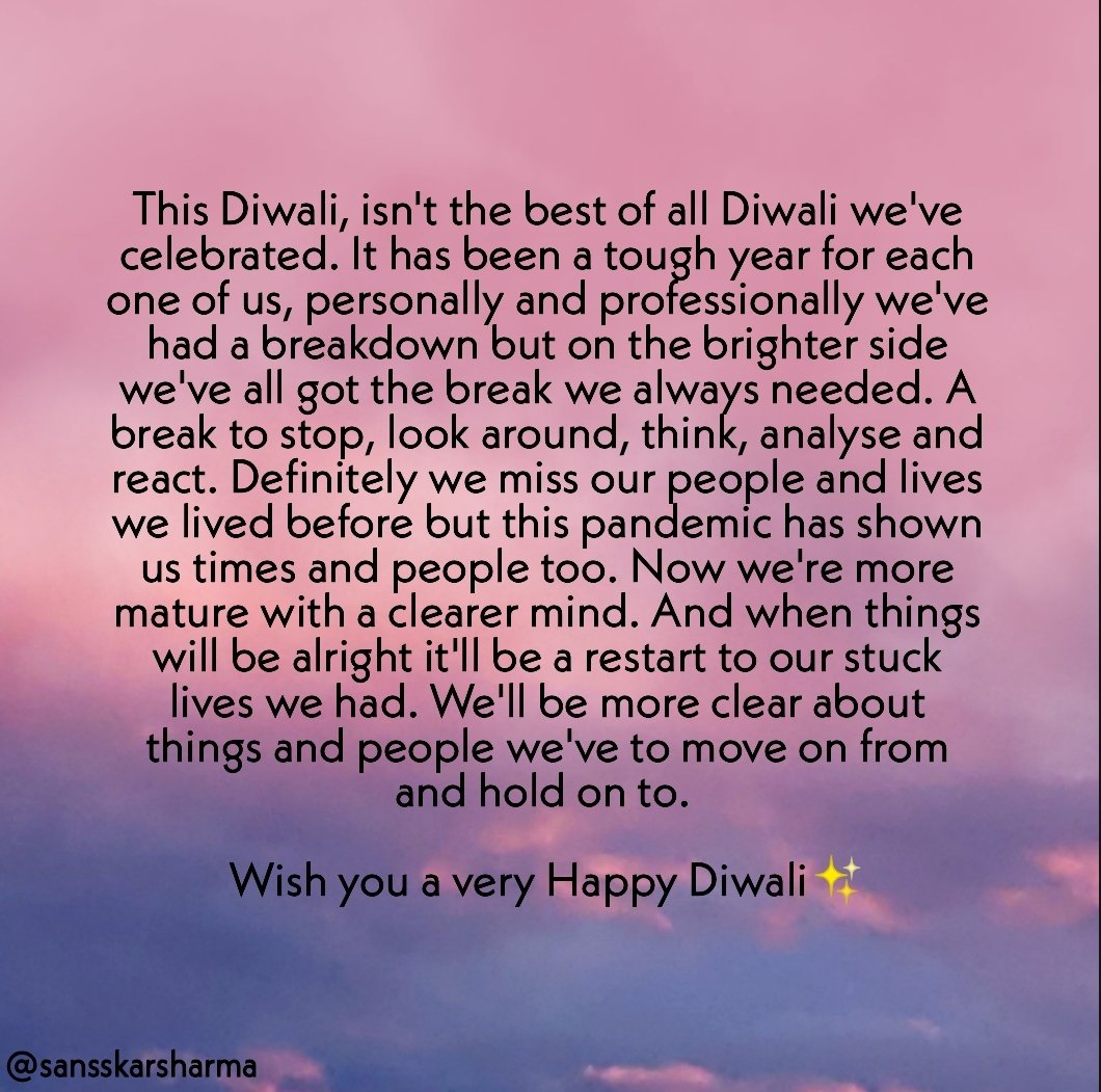_imsanskar_'s tweet photo. Happy Diwali✨ https://t.co/zQE0aGkKlt