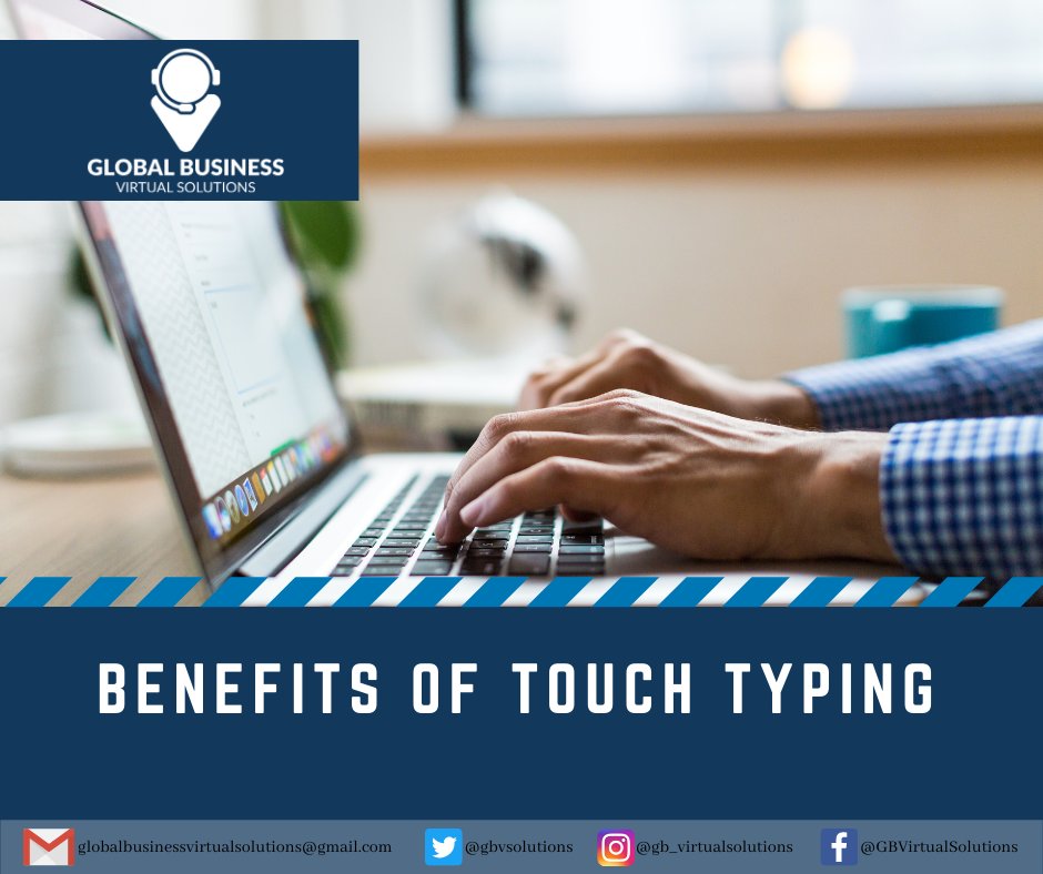 gbvsolutions's tweet photo. Typing on the computer is a crucial skill for students and those whose work involves using a computer. Learning keyboarding or touch typing is proven to be more beneficial than the hunt-and-peck method of typing. Click on the link to learn more: https://t.co/43HLHNBC8x https://t.co/aVFqM4uZA9