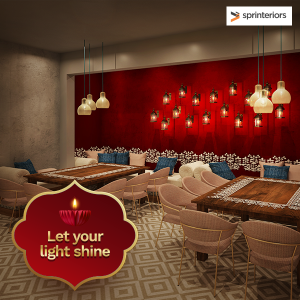 sprinteriors's tweet photo. May this festive season bring you the perfect light of love, warmth and prosperity. A very Happy Diwali from us to yours. 
#Diwali #Sprinteriors #HappyDiwali #HappyDeepavali #interiordesign #interior #restaurateurs #restaurant #designer #designthinking #barinteriors https://t.co/3ZUJ6FsLgO