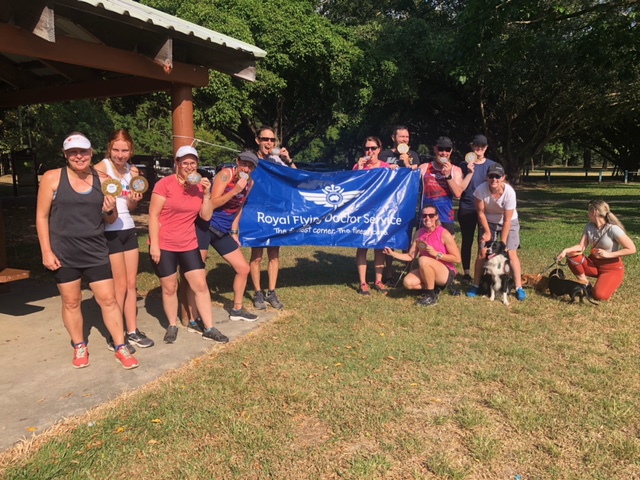 RoyalFlyingDoc's tweet photo. How great is this?!
 
Our Cairns staff decided to recognise NAIDOC Week a little differently this year with a fun run/walk.
 
With around 30 participants, it was also a great way to connect with fellow base members and their furry friends! 🐕 https://t.co/6C9i2I8fa0