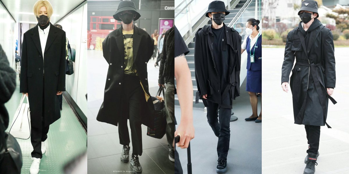 kunsquared's tweet photo. kun’s airport fashions like a runway

a thread; https://t.co/K2YBq16wC6