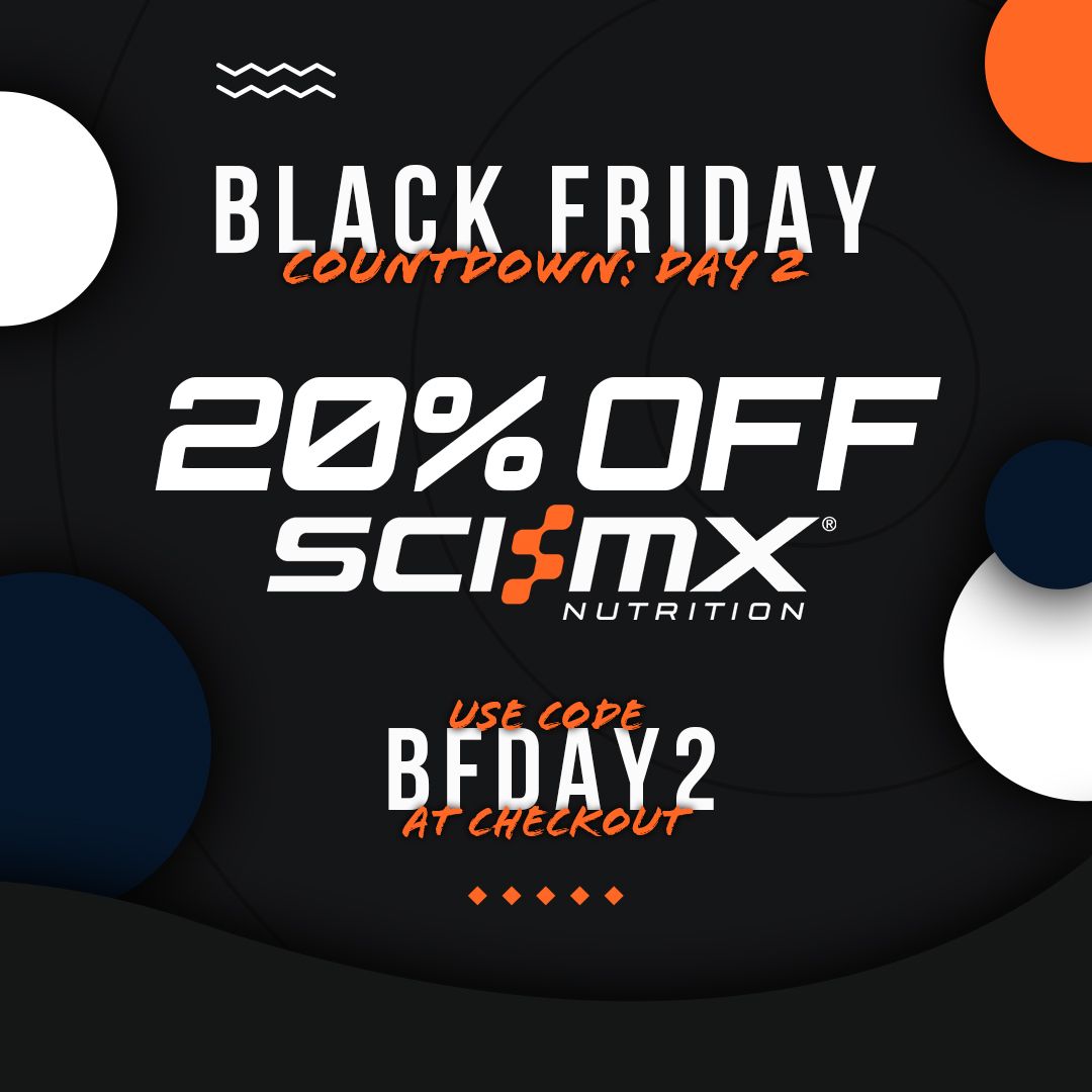 🌟 Black Friday Countdown Day 2 - 20% OFF Sci-MX - USE CODE BFDAY2

Sci-MX's comprehensive range of supplements includes everything - a one stop shop for all your sports nutrition needs!
 
Shop NOW 👉 buff.ly/2I5cuEm

#gym #fitness #bodybuilding #nutrition #protein
