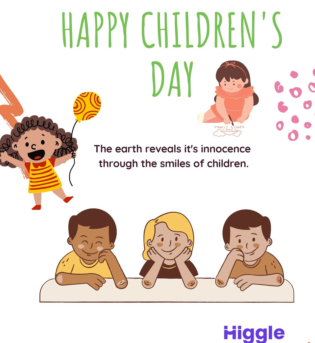higgleio's tweet photo. Happy Children's Day 🎉🥰💘.
...
Follow @higgleio 
...
#HappyChildrensDay #happychildrensday2020 #happychildren #ChildrensDay #ChildrensDayCelebration https://t.co/TPbyzs3rBX