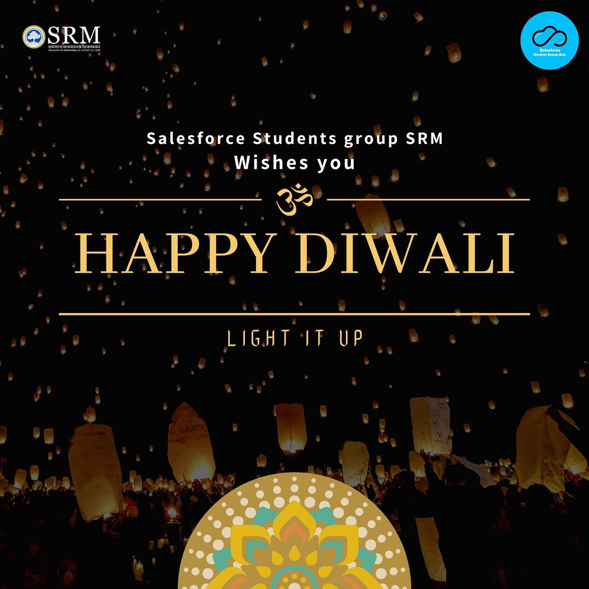salesforcesrm's tweet photo. Symbolizing the victory of light over darkness and good over evil, Diwali, the festival of lights, marks the return of Lord Rama to Ayodhya from 14 years of exile. The day is celebrated by decorating the house and lighting up of oodles of diyas and the worship of Goddess Lakshmi. https://t.co/8uCRKyjsr6