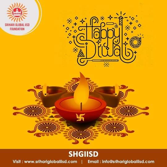 shgiisd's tweet photo. May the festival of lights fill your home with happiness and  brighten up the lives of you and your near and dear ones. Have a happy, safe and blessed Diwali ! https://t.co/dNltsKxt6S
