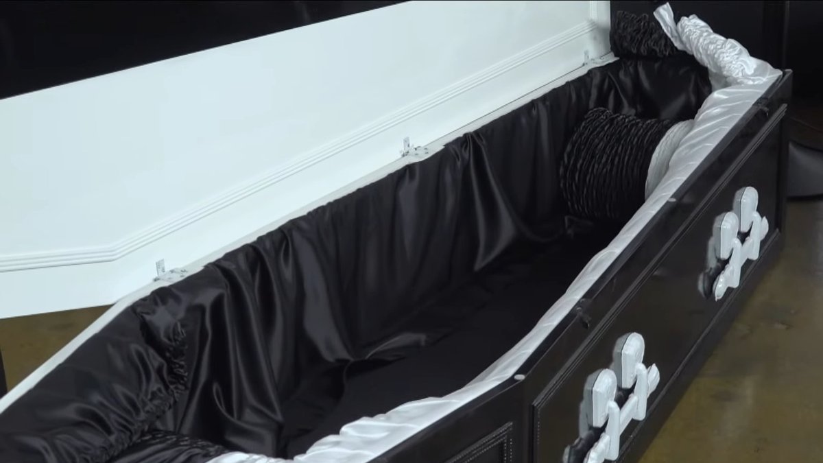 Rektien's tweet photo. #UnusAnnus 
#UnusAnnusisoverparty 

#eattheclock 

It's a fucking crybox, sooo gorgeous
#MementoMori https://t.co/hBkctuQB3c
