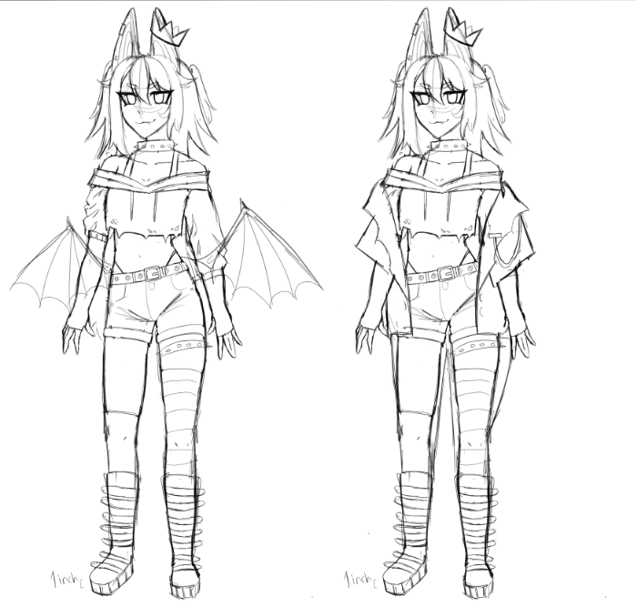 somnimoww's tweet photo. Preview of my outfit??
Apparently, the free trial of clip studio paint doesn't allow me to save the image.. ;-;
#MeneDraws #vtuber #ENVtuber #vartist https://t.co/q8pbQfejMk