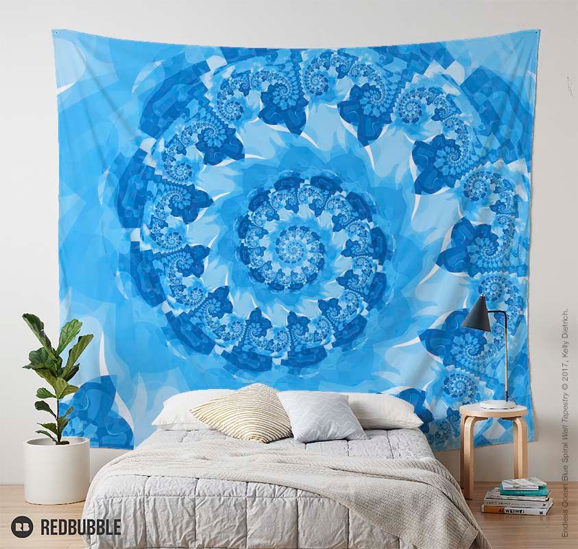 kellydietrich's tweet photo. Endless Ocean Fractal Wall Tapestry
https://t.co/g46mc3YcHD

#fractal #fractalart #digitalart #mathasart #colorful #tapestry https://t.co/eWC45JIttJ