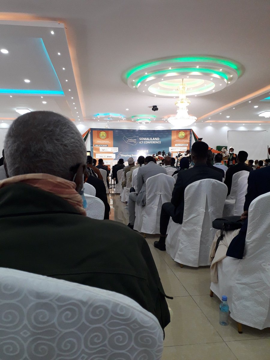 yasinyusufaxmed's tweet image. Somaliland ICT Conference. Good steps forward. #SLICTC2020
@ayanshizi @RidwanTukale @Roble_0042 @Abdi_Abdulrazak @mmjanagale @jimale_10 @MuhiyadinIsmai3