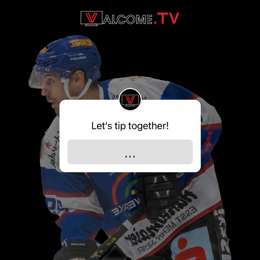 valcome_tv's tweet photo. LET‘S TIP TOGETHER! Today you can tip for your team in our story! Hop to our story and type your tip at your chosen team! Every sucessful tip gets an shoutout in our story! Let‘s go wild in our story! 💬🏒💥 #gogamegoal #valcometv https://t.co/vZBi4SsiLY