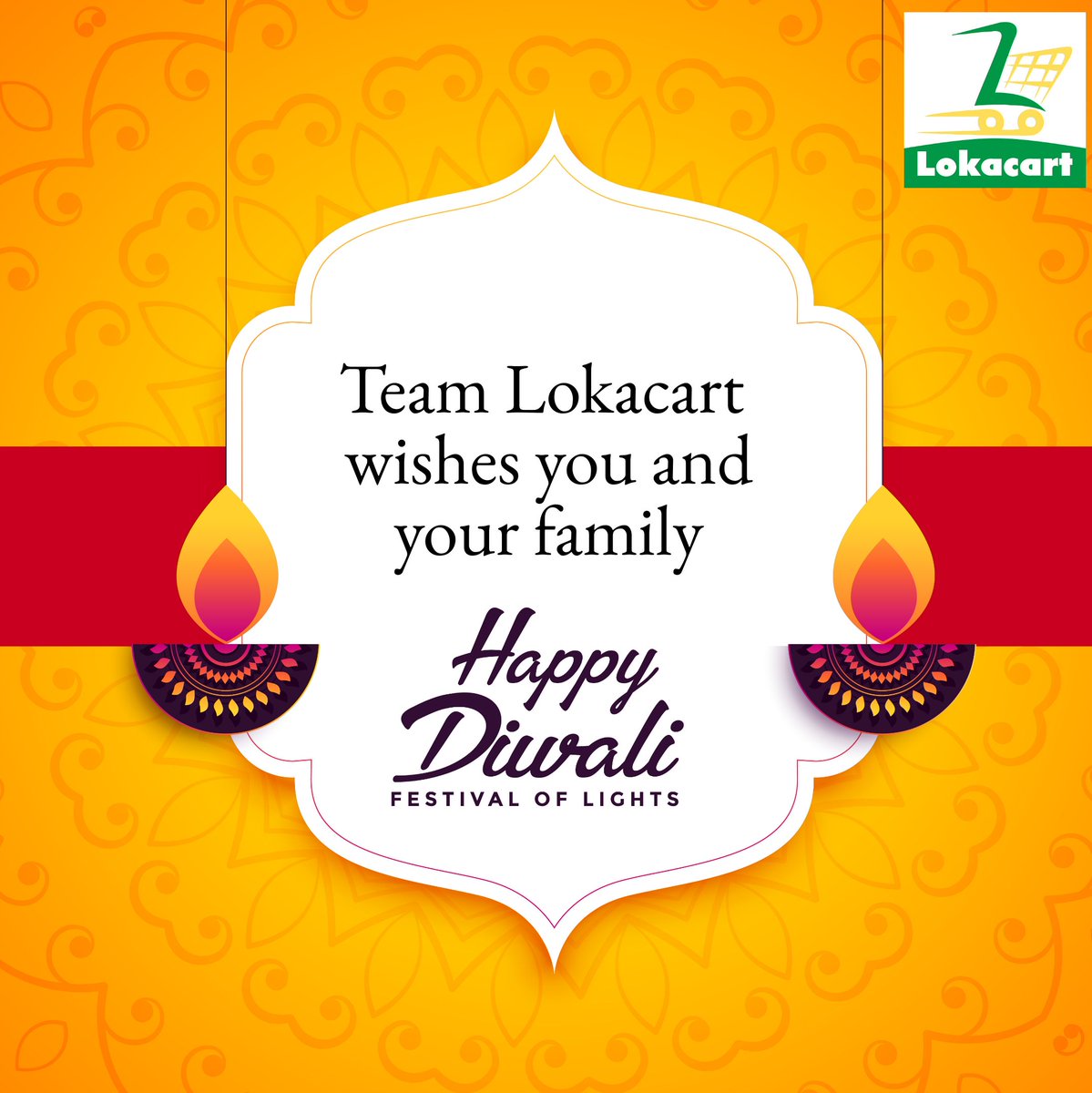 lokacart's tweet photo. With Gleam of Diyas,
And the Echo of the Chants,
May Happiness and Contentment Fill Your life!
Wishing you a very happy and prosperous Diwali!
#Lokacart #Diwali #Vocal4Local #supportsmallbusiness #StartUp #MakeInIndia #DiwaliCelebration2020 https://t.co/p9SS68KeZR