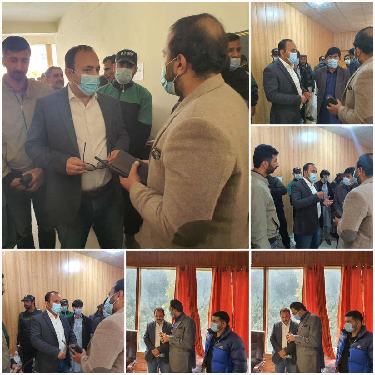 Visited RO Offices today.ROs dispatching Polling Material to all 531 Polling staions of Gilgit Divison. Security and Logistic areangments in place.All set for polling day Inshallah