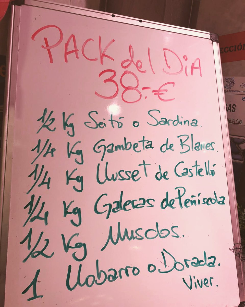 peixcardona's tweet photo. Avui tenim aquesta oferta #pack #estalvi #ahorro #peixkm0
#cornella #cornelladellobregat #peixcornella #peixateria
# #peiximarisc #peixdequalitat #sompeixaters
#gremipeixaters #petitcomerç
#comerçlocal #comerçdeproximitat
#peixdelacostabrava #gastronomia https://t.co/7u8gSkbNHB