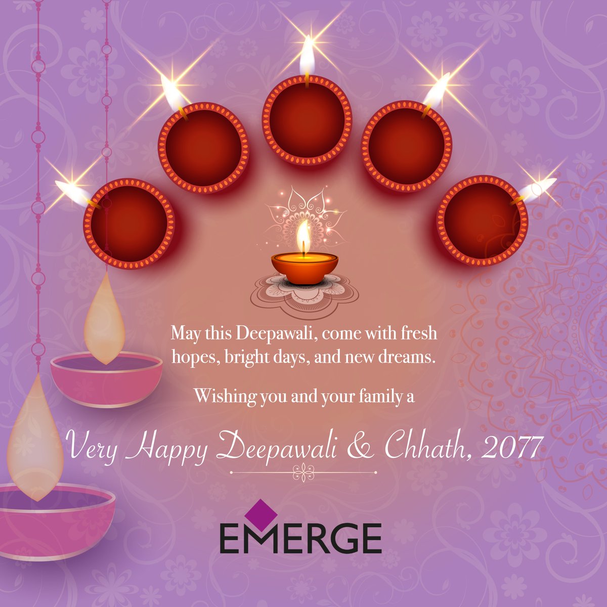 emergenepal's tweet photo. May your life also be filled with colors and lights of happiness. Happy Deepawali &amp; Chhath, 2077! 

- EMERGE Family https://t.co/eK0MzVZK64