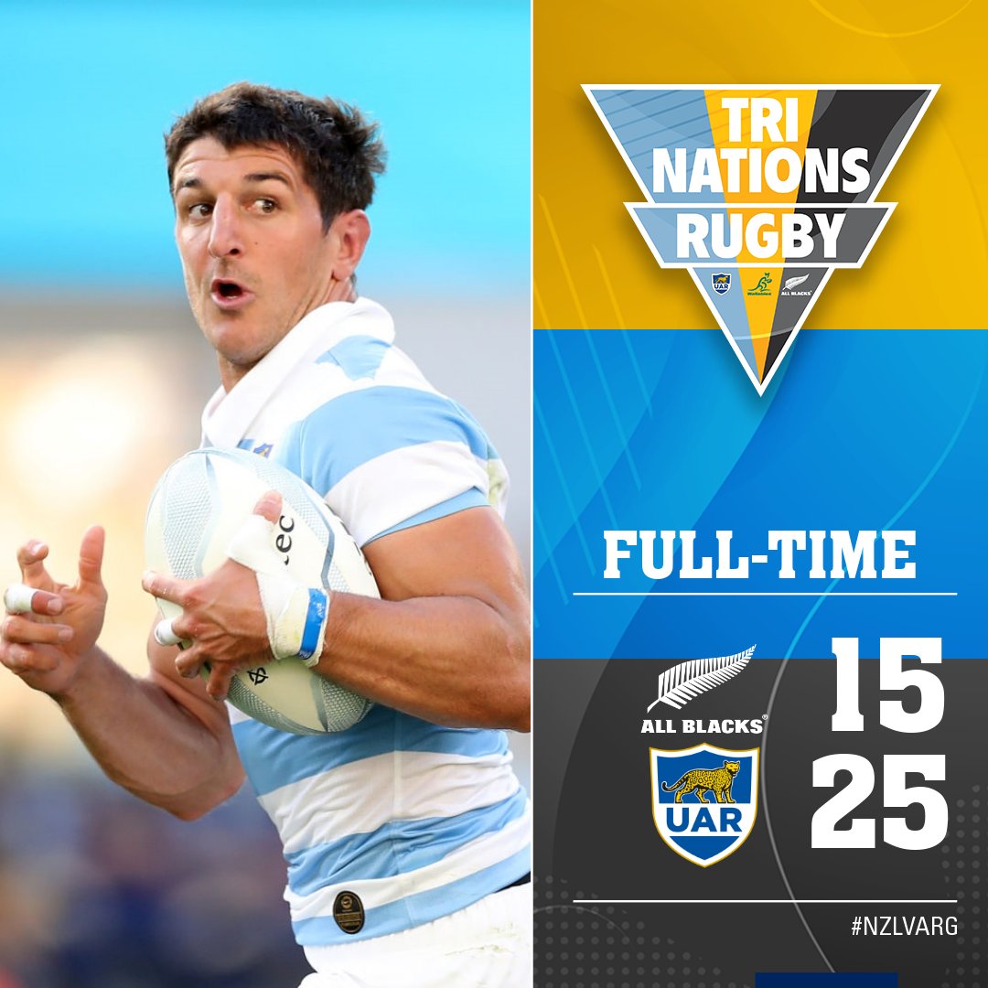 Admitir escala comportarse Super Rugby Pacific on Twitter: "FULL-TIME | ALL BLACKS VS PUMAS History is  made as Argentina defeat the All Blacks!!!! #TriNations2020 #NZLvARG  https://t.co/Xxsx3kztnU" / Twitter